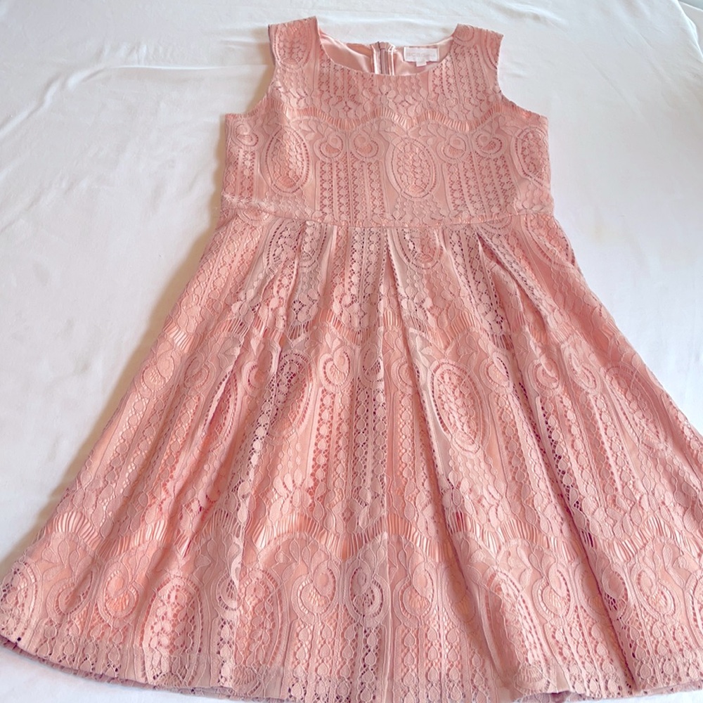 BCBGirls - pink crochet dress